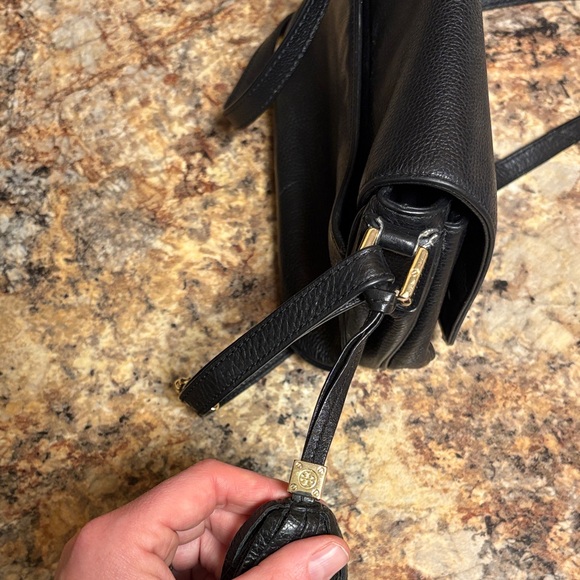 Tory Burch Black Crossbody Bag with Tassel - Picture 2 of 5